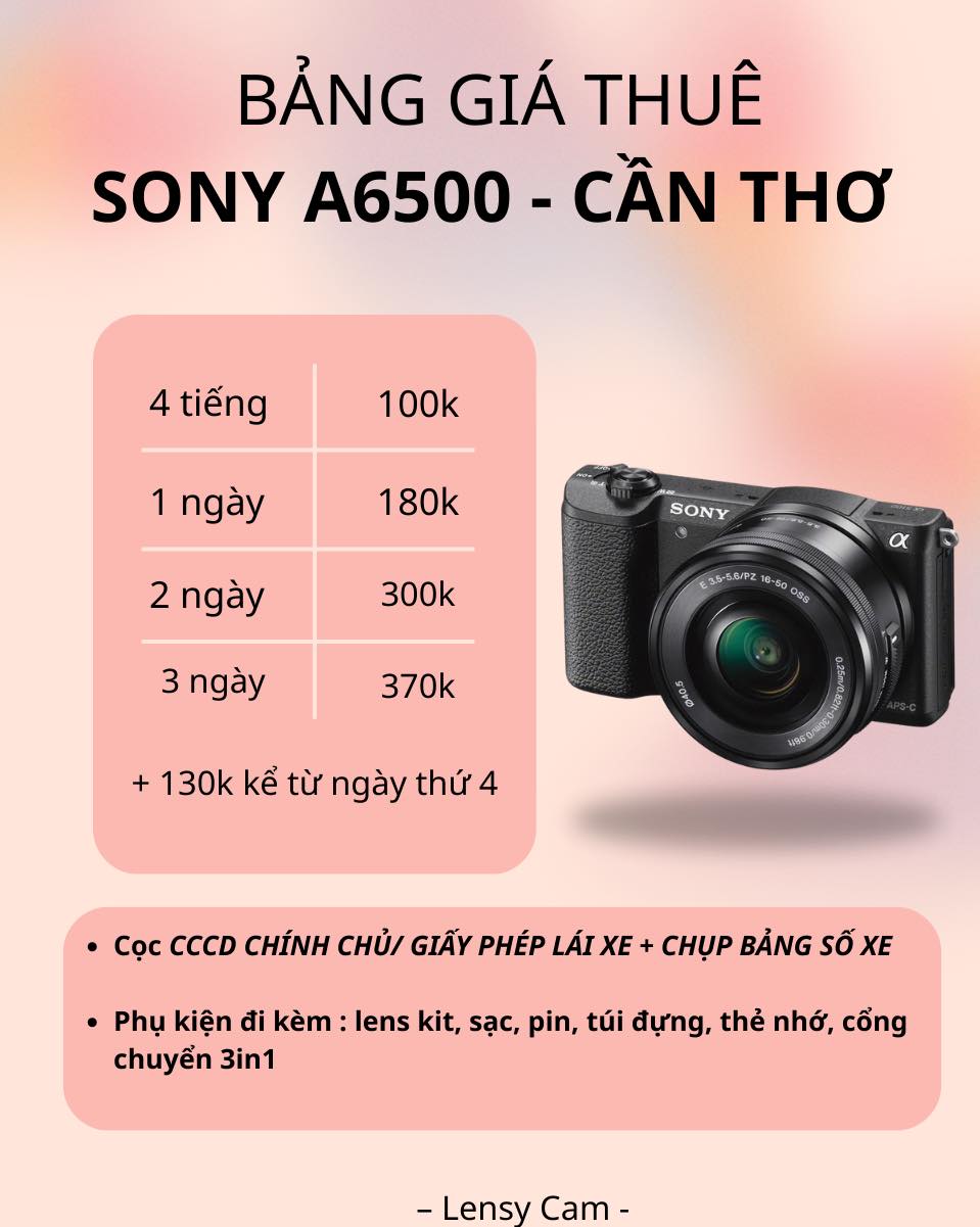 Sony A6500 Price