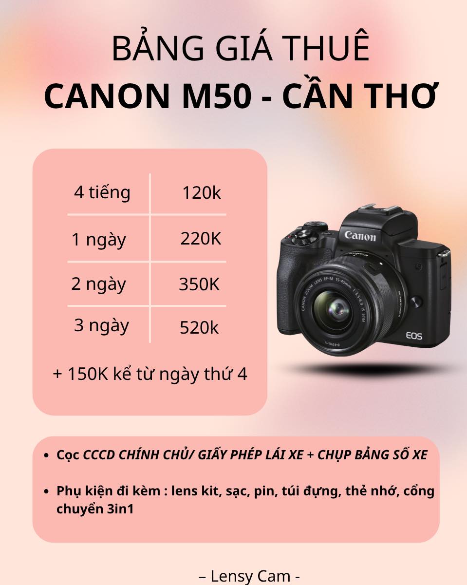 Canon M50 Price